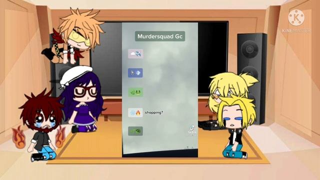 pro heroes react to the murder Squad part (4/?) смотреть онлайн