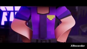 Purple Girl - 1 hour (I'm Psycho)  Minecraft Animation music video