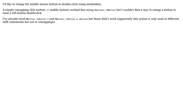 Send double-click with Autohotkey (2 Solutions!!) смотреть онлайн