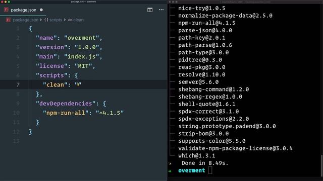 Narzędzia webdevelopera - NPM Scripts смотреть онлайн