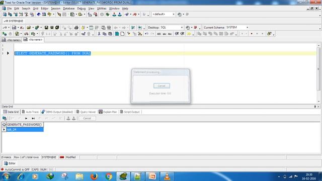 Oracle SQL Tutorial : Generate Alpha Numeric Password in Oracle смотреть онлайн