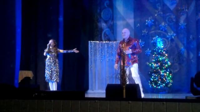 08.01.2016 год ДК Октябрь,Дарья Маслова и Владимир Никулин,снежинка смотреть онлайн