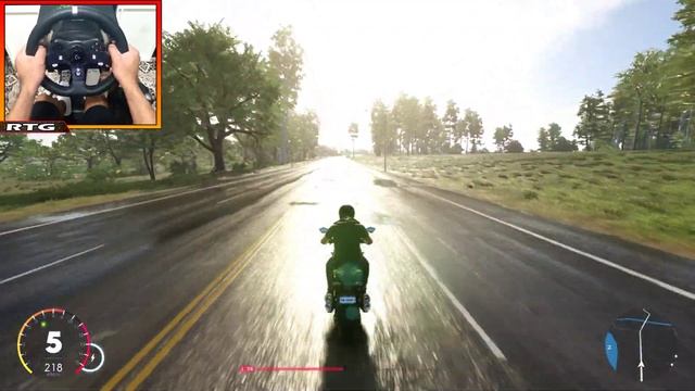 Kawasaki Z1000 ABS - The Crew 2 | Logitech g920 Steering Wheel + Paddle Shifter Gameplay смотреть онлайн