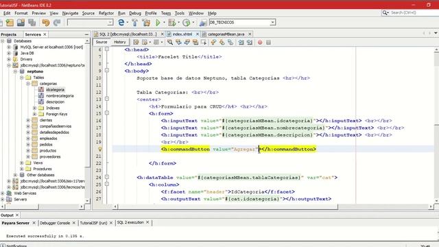 CRUD Java Server Faces смотреть онлайн