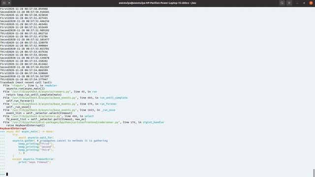 Asyncio: event loop, coroutines, futures in Nepali смотреть онлайн