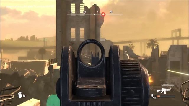 Let's Play Battle Los Angeles The Game [HD/DE/2011] Part 4 End Kampf смотреть онлайн