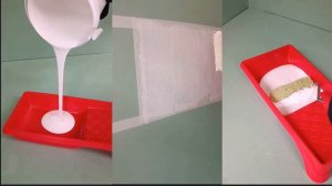 Окрашивание гипсокартона интерьерной краской