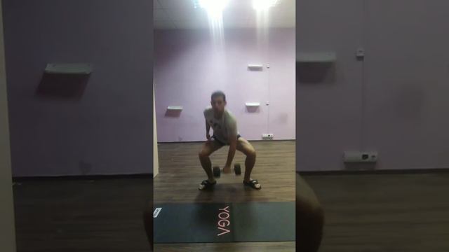 Швунг гантели по полному циклу ✊? 18кг смотреть онлайн