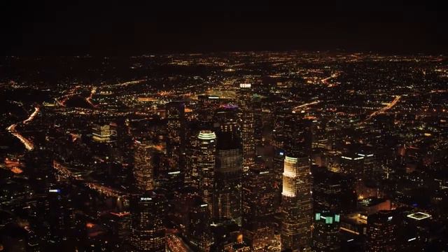 Лос-Анджелес с высоты птичьего полёта / Los Angeles Aerial View