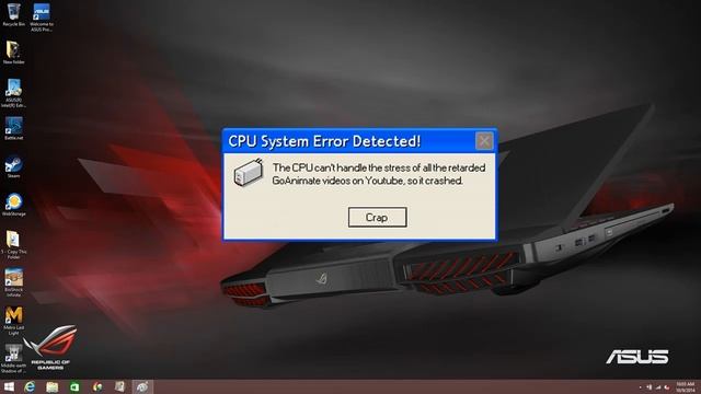"The Shadow Reader Reads Funny Windows Error Messages" (FWEM Series) By Space Voyager 1701 смотреть онлайн