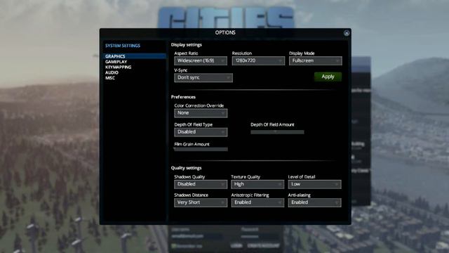 Cities: Skylines Frame Rate setting (remake) смотреть онлайн