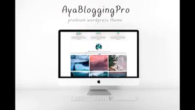 AyaBloggingPro - Premium WordPress Theme смотреть онлайн