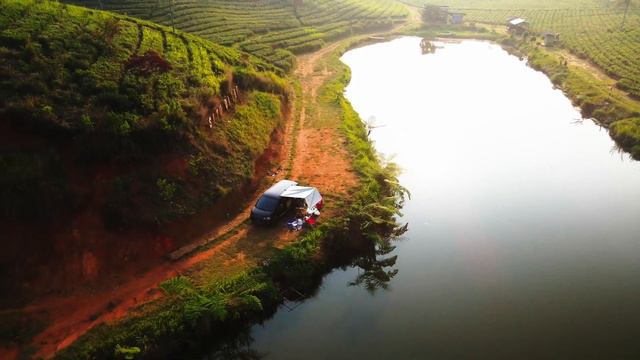 Situ Datar Campstation Pengalengan : Teaser Mavic Air 2 and Delica D5 Camper смотреть онлайн
