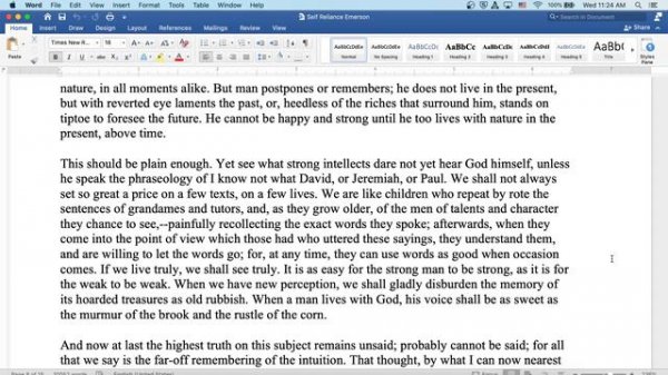 Self Reliance by Ralph Waldo Emerson: English Audiobook with Text on Screen, American Classic Text