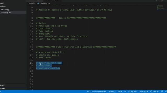 How to become python developer in tamil ? |Python tutorial | part-1 | Road map смотреть онлайн