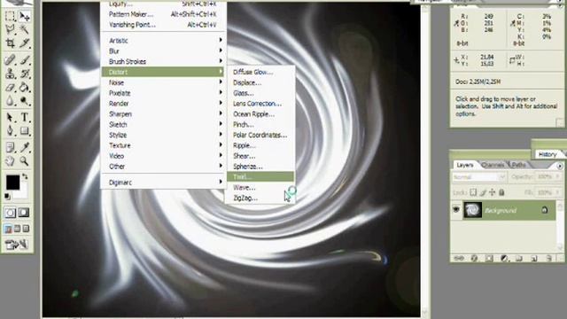 Tutorial - Photoshop CS2 - Efeito Abstrato смотреть онлайн
