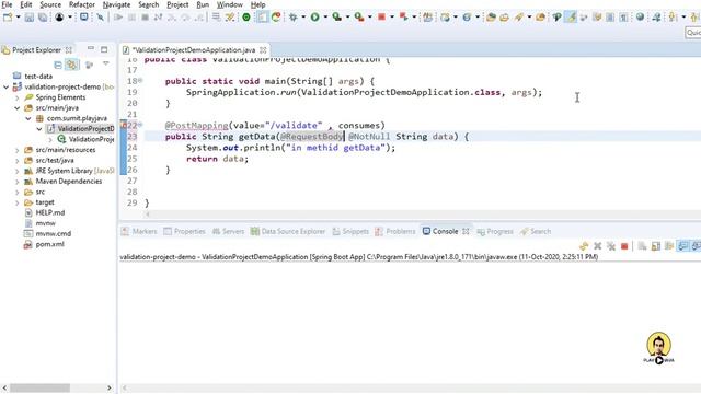 Spring Framework - API Validation| Validation Framework | @Valid, @Validated, @NotNull смотреть онлайн