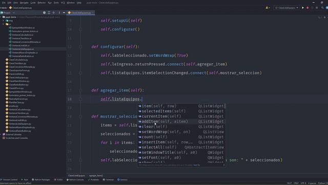 Agregar ítems a la lista | Interfaces gráficas con PyQt5 смотреть онлайн