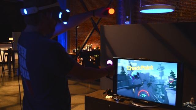 Sprint Vector on PSVR Complete Race смотреть онлайн