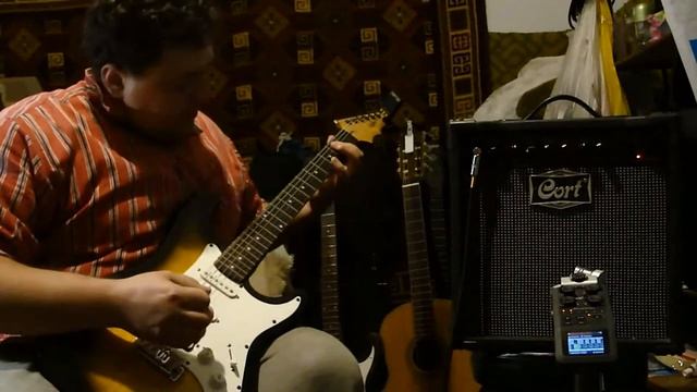 Сравнение Электрогитара Epiphone Fat 210 и Yamaha Pacifica 112. Комбик Cort MX15r