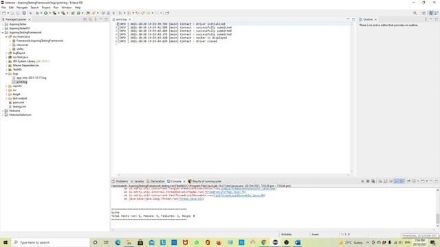 Selenium TestNG Framework part1/selenium 4/data driven test selenium TestNG смотреть онлайн