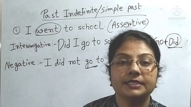 CHANGE ASSERTIVE SENTENCE INTO INTERROGATIVE AND NEGATIVE IN PAST INDEFINITE TENSE#concept #PRITI# смотреть онлайн