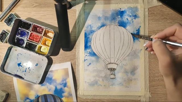 Как нарисовать воздушный шар? Референс в описании ?? смотреть онлайн