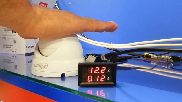 Фактическое энергопотребление купольной HDCVI камеры DH-HAC-HDW1200MP-0360B, Цифромания, Ингушетия смотреть онлайн
