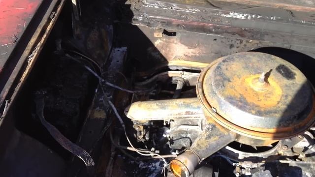 1964 Chevrolet Corvair Convertible After Catching Fire in the Desert смотреть онлайн