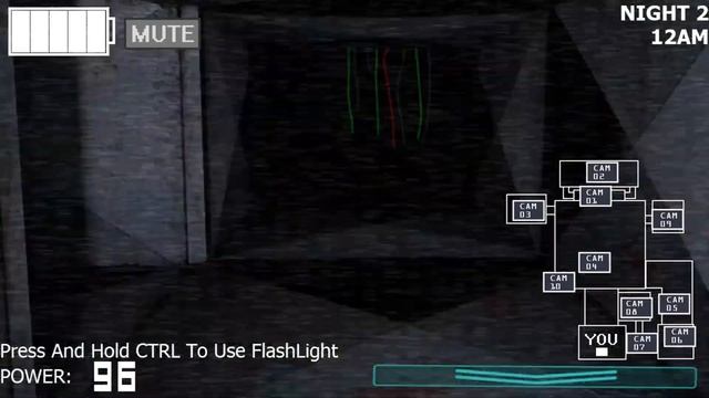 DON'T FORGET TO FLASH UNWITHERED FOXY!!! || FNaF: Back To Origins (Night 2 Demo) смотреть онлайн