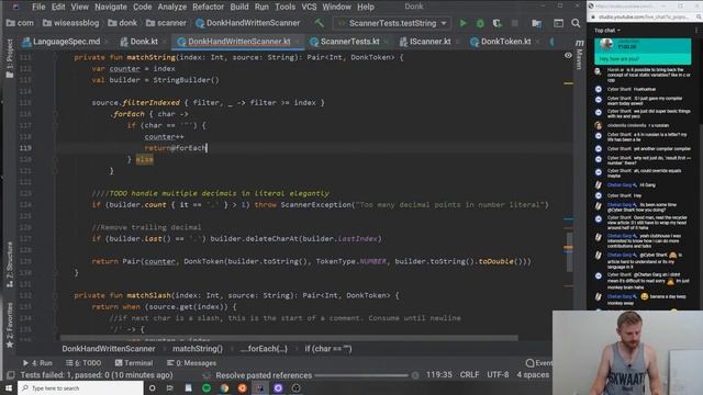 Creating A Programming Language W/ #Kotlin: Scanner (Lexer) with Test Driven Development (TDD) смотреть онлайн