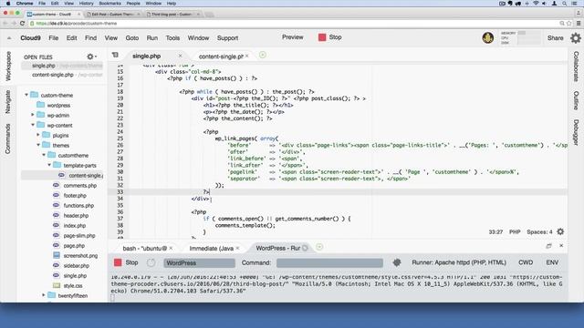 WordPress Theme Development Part 50 смотреть онлайн