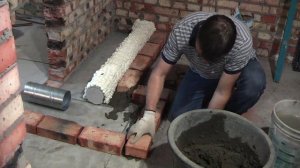 Отделка бани #3. Подиум для банной печи своими руками