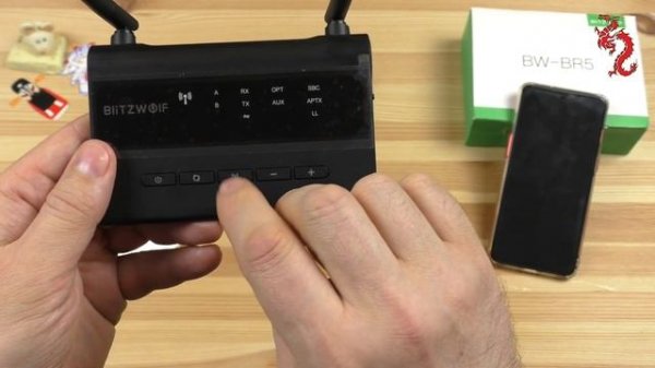 Blitzwolf® BW-BR5 BT5.0 aptX-LL // Качественный звук по блютуз без видимых задержек
