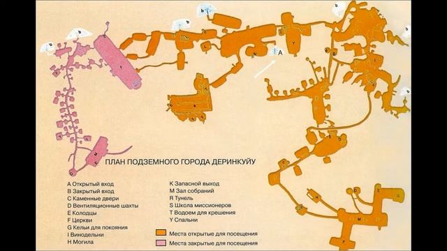 Secrets of the ancient underground city of Derinkuyu in Turkey смотреть онлайн