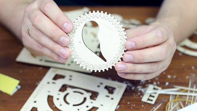 Собрал Сейф из Дерева / Ugears