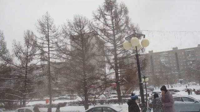 Улица Челюскинцев Новосибирск. От цирка к вокзалу. смотреть онлайн