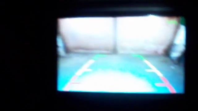 Камера заднего вида Renault Logan (ночной режим) смотреть онлайн