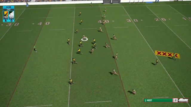 NRL SIM Round 2 | PNG vs Rabbitohs смотреть онлайн