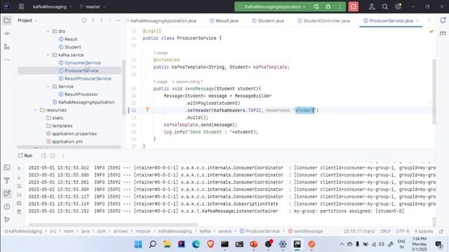 Kafka Producer and Consumer | Spring Boot Application | Multiple topics ? | Java | Example смотреть онлайн