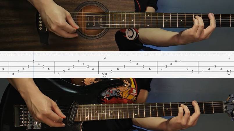 Как играть на гитаре Soldier of Fortune - Deep Purple Солдат Удачи с табулатурами смотреть онлайн