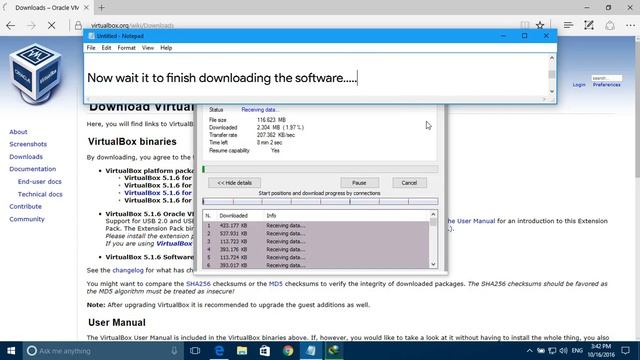 Download and Install Oracle VirtualBox on Windows 10 смотреть онлайн