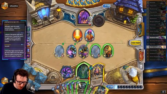 [STANDARD] ROGUE SHENANIGANS - Just a Crazy Game - RidiculousHat Hearthstone смотреть онлайн