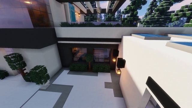 Minecraft: I Built A Simple Modern House On A Snowy Lake - Modern Neighborhood (SNOWY LAKE #7) смотреть онлайн