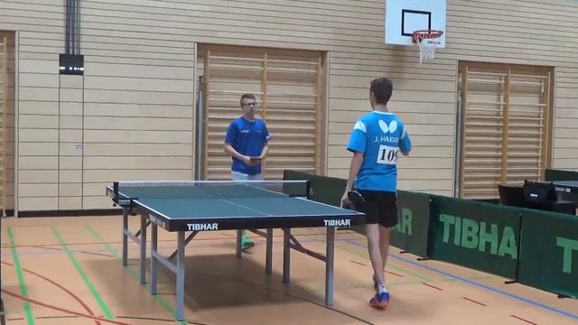 Mike Hollo vs Haider 20181209 Bayer Jugendm Ansbach Table Tennis Zoom 18 смотреть онлайн