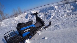 Мини снегоход.МУХТАР -15