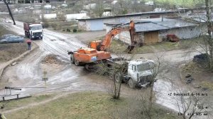 Hiwatch DS-I456 запись побега экскаватора