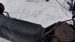 общий обзор самодельного снегохода с двигателем ваз 2108