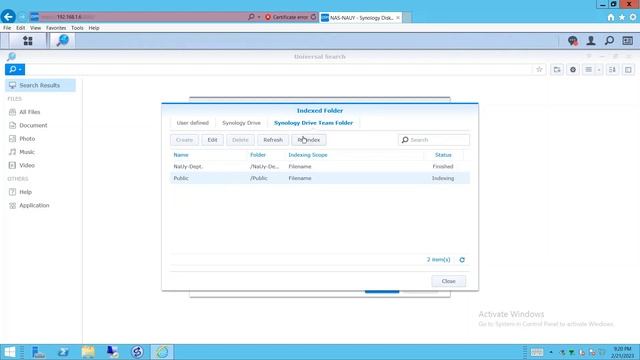 How to fix could not search files on Synology NAS Drive File Station смотреть онлайн