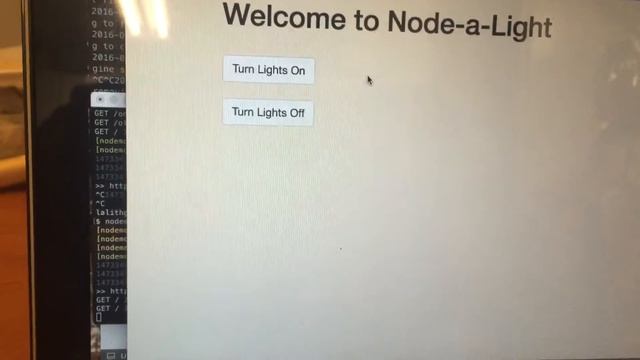 Led light bulb using Arduino and Node js server смотреть онлайн